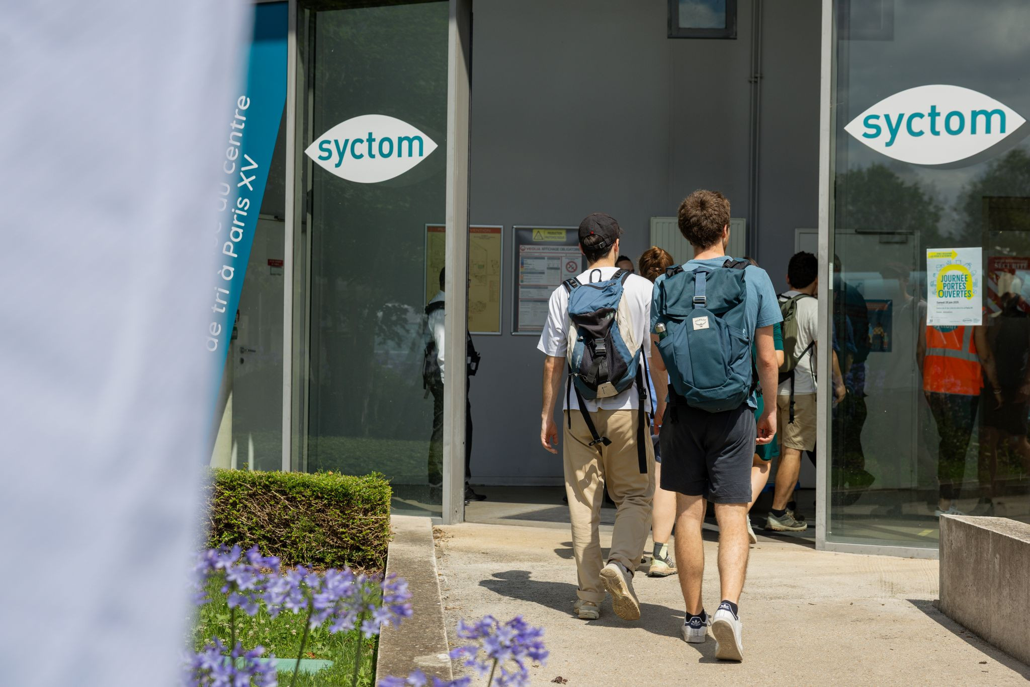 prestation Journée Portes Ouvertes du centre de tri du Syctom à Paris XV
